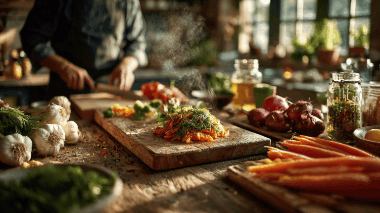 A Arte de Cozinhar: Explorando Sabores e Técnicas na Culinária Moderna