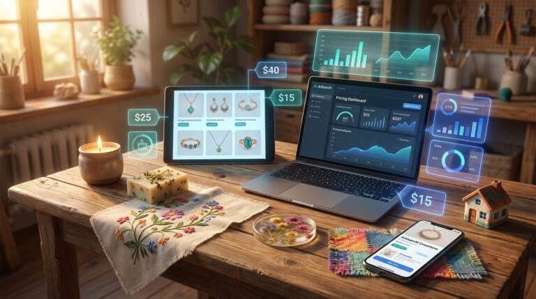 Ferramentas de IA para Artesãos: Design, Preço e Vendas